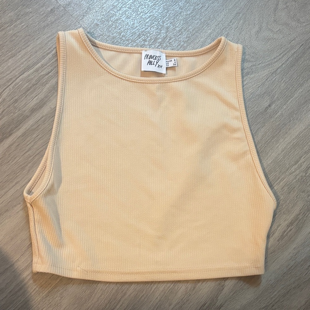 Princess Polly Light Tan Tank Top